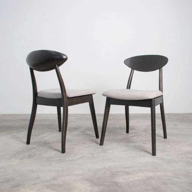 Beale Dining Chair (2/CTN) Natural, Brown, & Beige - California Furniture (Coachella, CA)