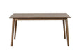 Beale Dining Table Walnut & Black - California Furniture (Coachella, CA)