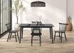Beale Dining Table Walnut & Black - California Furniture (Coachella, CA)