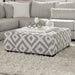 HERMISTON Ottoman, Gray - California Furniture (Coachella, CA)