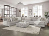 HERMISTON Ottoman, Gray - California Furniture (Coachella, CA)