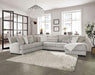 HERMISTON Sectional, Gray - California Furniture (Coachella, CA)