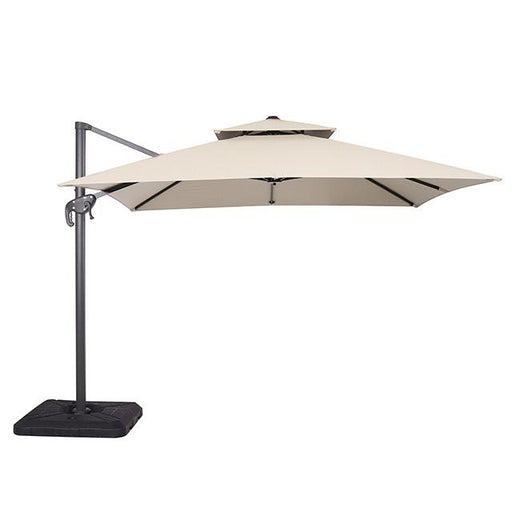 Hero 10 Ft Square Umbrella w/ Double Top + 37" Large Base - California Furniture (Coachella, CA)