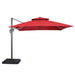 Hero 10 Ft Square Umbrella w/ Double Top + 37" Large Base - California Furniture (Coachella, CA)