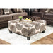 Bonaventura Brown Ottoman - California Furniture (Coachella, CA)