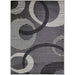Blitar Brown Black, Brown Cream, & Gray 5' X 7' Area Rug - California Furniture (Coachella, CA)