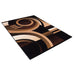 Blitar Brown Black, Brown Cream, & Gray 5' X 7' Area Rug - California Furniture (Coachella, CA)