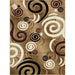 Blitar Brown Black, Brown Cream, & Gray 5' X 7' Area Rug - California Furniture (Coachella, CA)