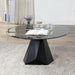 BISHOP Coffee Table, Black/Gray - California Furniture (Coachella, CA)