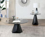 BISHOP End Table, Black/Gray - California Furniture (Coachella, CA)