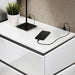BIRSFELDEN Night Stand w/ USB, White - California Furniture (Coachella, CA)