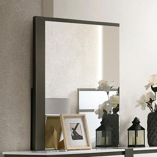 BIRSFELDEN Mirror, White - California Furniture (Coachella, CA)