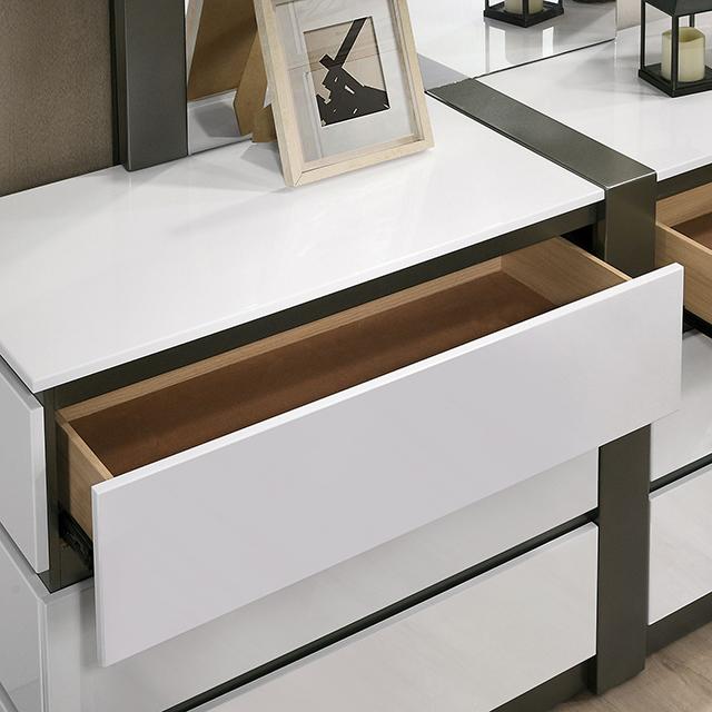 BIRSFELDEN Dresser, White - California Furniture (Coachella, CA)
