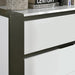 BIRSFELDEN Cal.King, E.King, & Queen Bed w/ Drawers, White - California Furniture (Coachella, CA)