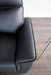 Bienne Sofa Manual Recliner White & Black - California Furniture (Coachella, CA)
