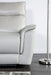 Bienne Sofa Manual Recliner White & Black - California Furniture (Coachella, CA)