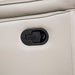 Bienne Sofa Manual Recliner White & Black - California Furniture (Coachella, CA)