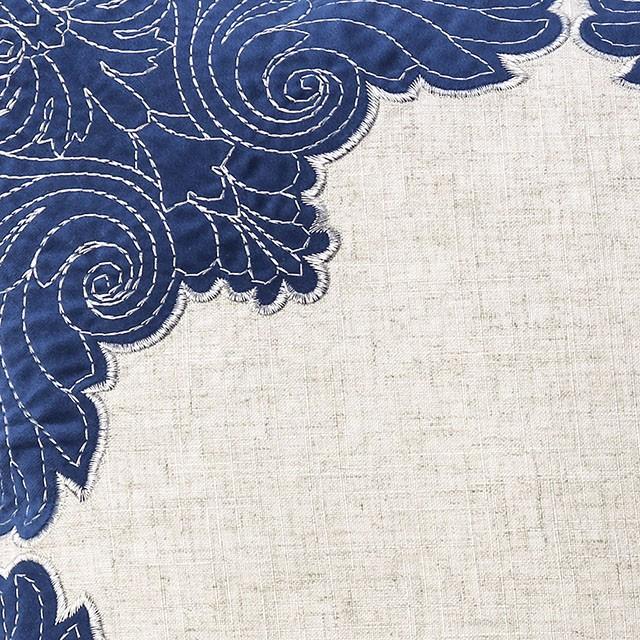 Beth Natural/Indigo 20" X 20" Pillow, Natural & Indigo (2/CTN) - California Furniture (Coachella, CA)