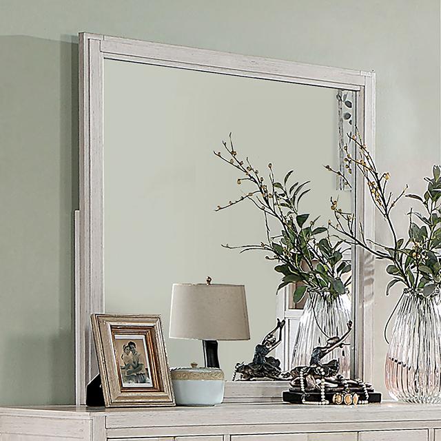 Berenice Mirror Espresso, Beige, & Brown - California Furniture (Coachella, CA)