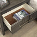 Berenice Espresso Night Stand White, Gray, & Espresso - California Furniture (Coachella, CA)
