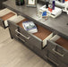 Berenice Dresser White, Gray, & Espresso - California Furniture (Coachella, CA)