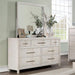 Berenice Dresser White, Gray, & Espresso - California Furniture (Coachella, CA)