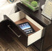 Berenice Espresso Night Stand White, Gray, & Espresso - California Furniture (Coachella, CA)