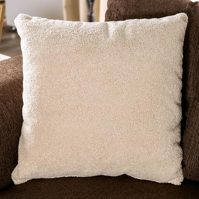 BELSIZE Sofa, Chocolate/Tan - California Furniture (Coachella, CA)