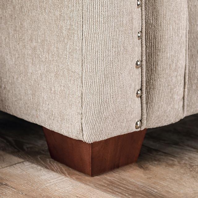 BELSIZE Sofa, Beige/Navy - California Furniture (Coachella, CA)