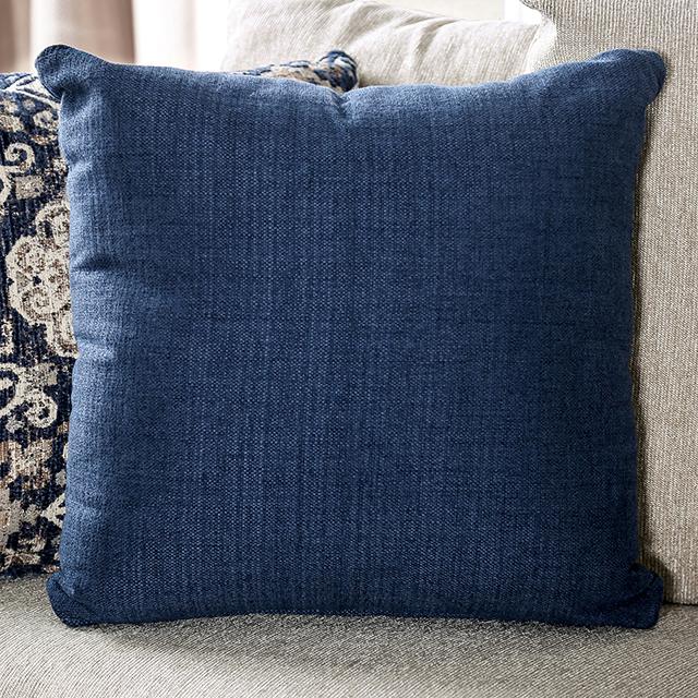 BELSIZE Sofa, Beige/Navy - California Furniture (Coachella, CA)