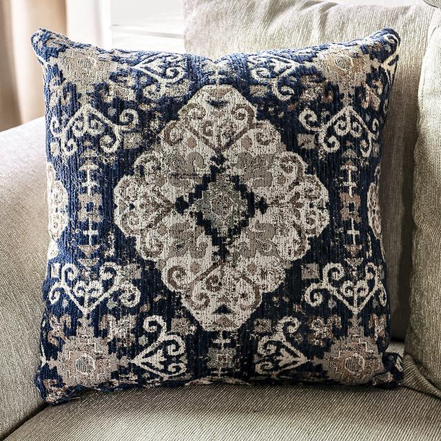 BELSIZE Sofa, Beige/Navy - California Furniture (Coachella, CA)