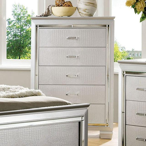 BELLANOVA Silver Chest - California Furniture (Coachella, CA)