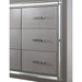 BELLANOVA Silver Cal.King , E.King, & Queen Bed - California Furniture (Coachella, CA)