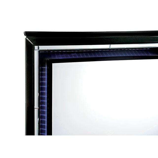 BELLANOVA Black Cal.King, E.King, & Queen Bed - California Furniture (Coachella, CA)