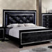 Bellagrand Bed Oak, Silver & Black - California Furniture (Coachella, CA)