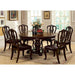 Bellagio Brown Cherry Round Dining Table - California Furniture (Coachella, CA)