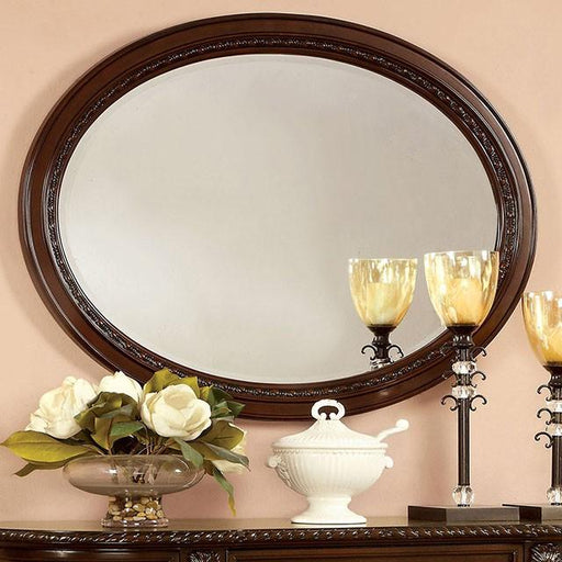 Bellagio Brown Cherry Mirror - California Furniture (Coachella, CA)