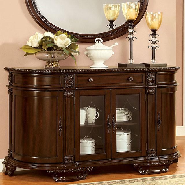 Bellagio Brown Cherry Mirror - California Furniture (Coachella, CA)