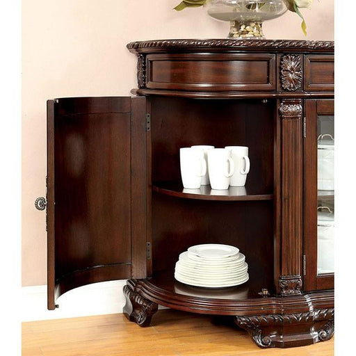 Bellagio Brown Cherry Server - California Furniture (Coachella, CA)