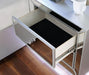 BELLADONNA Night Stand w/ LED & USB, Silver - California Furniture (Coachella, CA)