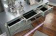 BELLADONNA Dresser w/ LED, Silver - California Furniture (Coachella, CA)