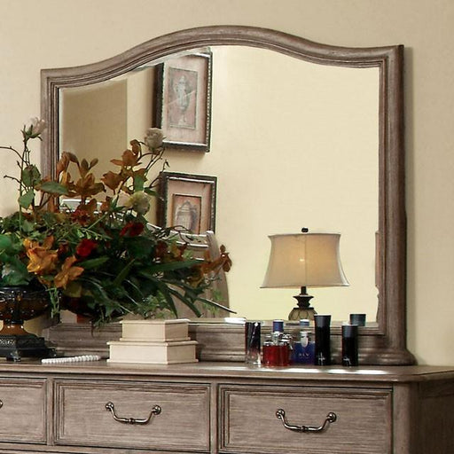 BELGRADE I Rustic Natural Tone Mirror - California Furniture (Coachella, CA)