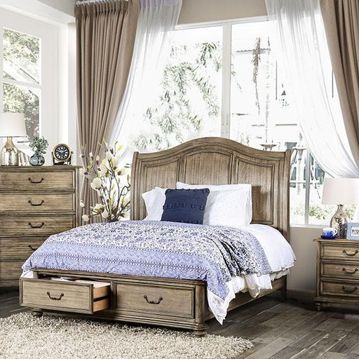 BELGRADE I E.King Bed - California Furniture (Coachella, CA)