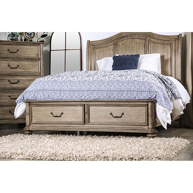 BELGRADE I Queen Bed - California Furniture (Coachella, CA)