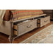 BELGRADE I E.King Bed - California Furniture (Coachella, CA)