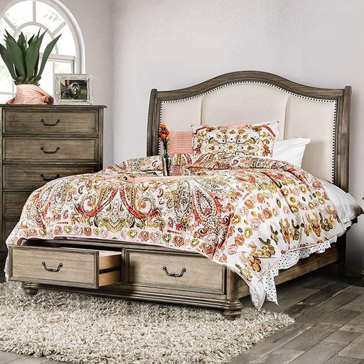 BELGRADE I E.King Bed - California Furniture (Coachella, CA)