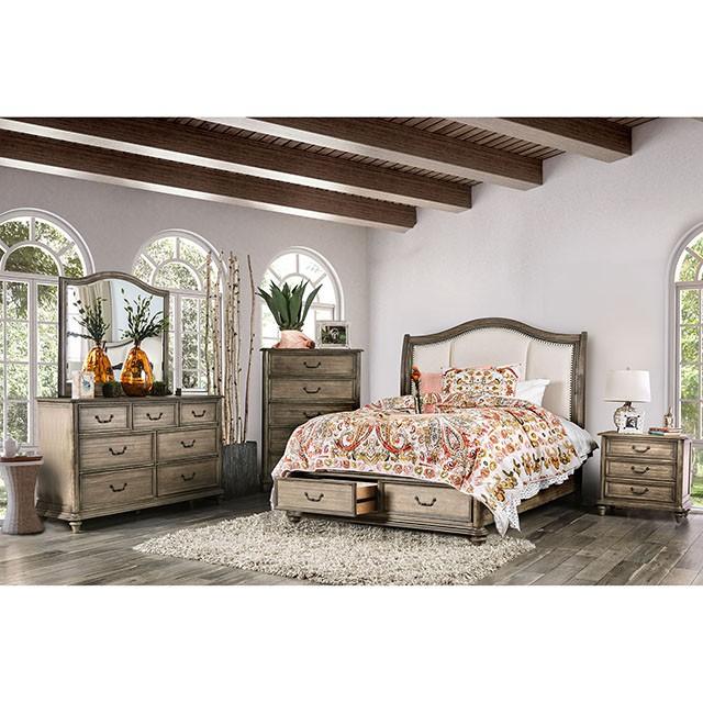 BELGRADE I Queen Bed - California Furniture (Coachella, CA)