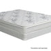 JALEN White 9" Euro Top Mattress, Cal.King - California Furniture (Coachella, CA)