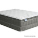 STORMIN White/Gray 13" Euro Pillow Top Mattress, E.King - California Furniture (Coachella, CA)
