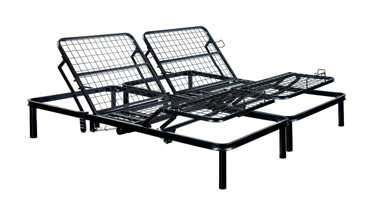 FRAMOS Black Adjustable Bed Frame - E.King - California Furniture (Coachella, CA)